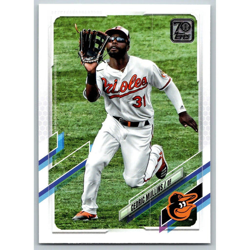 2021 Topps Baseball Complete Set Cedric Mullins Baltimore Orioles #487 - Collectible Craze America