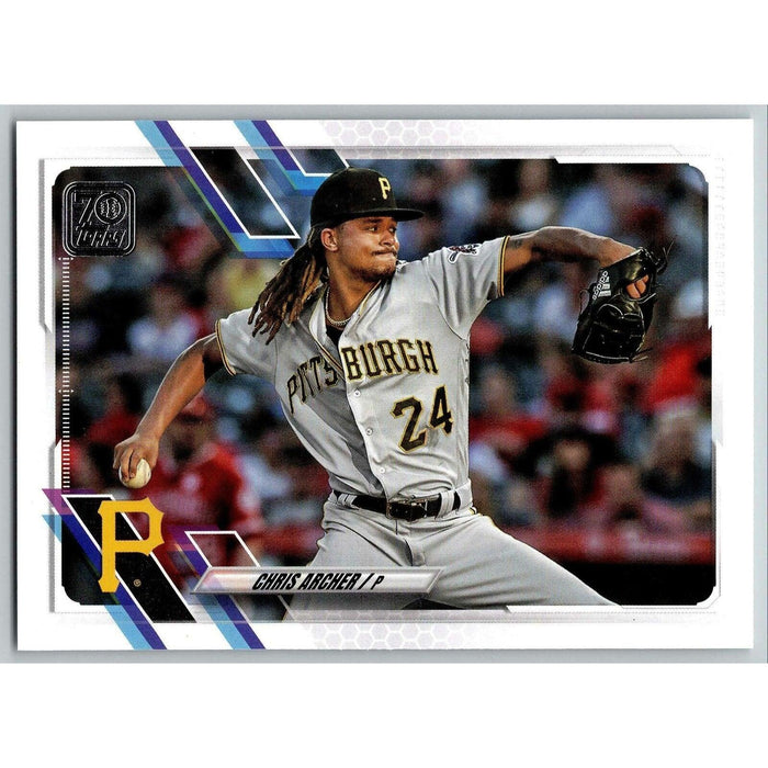 2021 Topps Baseball Complete Set Chris Archer Pittsburgh Pirates #148 - Collectible Craze America