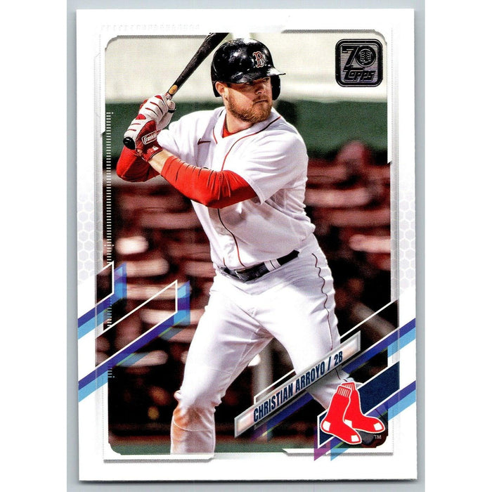 2021 Topps Baseball Complete Set Christian Arroyo Boston Red Sox #338 - Collectible Craze America