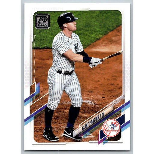 2021 Topps Baseball Complete Set Clint Frazier New York Yankees #429 - Collectible Craze America