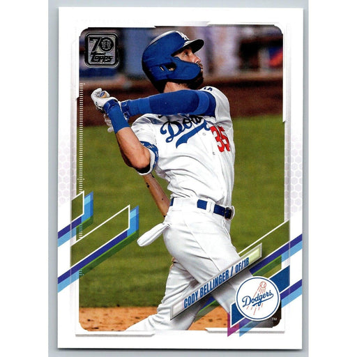 2021 Topps Baseball Complete Set Cody Bellinger Los Angeles Dodgers #50 - Collectible Craze America