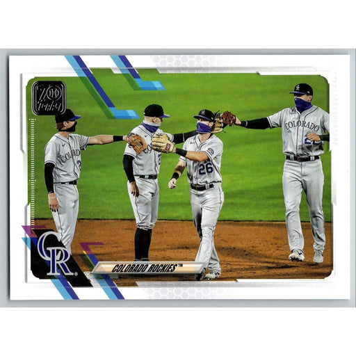 2021 Topps Baseball Complete Set Colorado Rockies Colorado Rockies #73 - Collectible Craze America