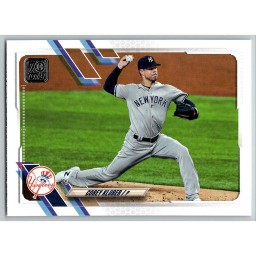 2021 Topps Baseball Complete Set Corey Kluber New York Yankees #567 - Collectible Craze America