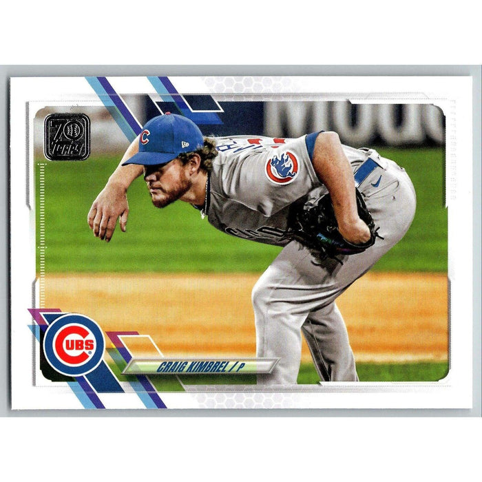 2021 Topps Baseball Complete Set Craig Kimbrel Chicago Cubs #579 - Collectible Craze America