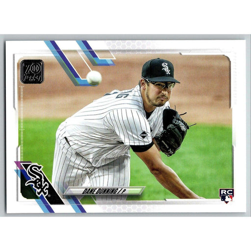 2021 Topps Baseball Complete Set Dane Dunning RC Chicago White Sox #231 - Collectible Craze America