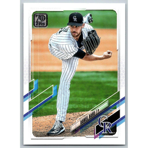 2021 Topps Baseball Complete Set Daniel Bard Colorado Rockies #376 - Collectible Craze America