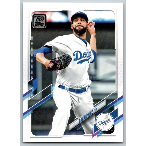 2021 Topps Baseball Complete Set David Price Tampa Bay Rays #416 - Collectible Craze America