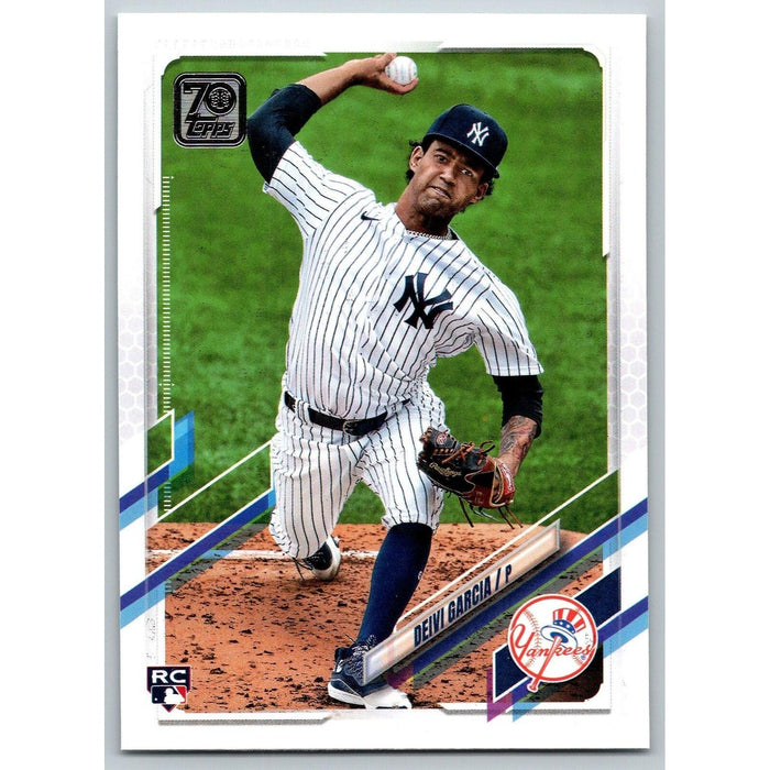 2021 Topps Baseball Complete Set Deivi Garcia RC New York Yankees #41 - Collectible Craze America