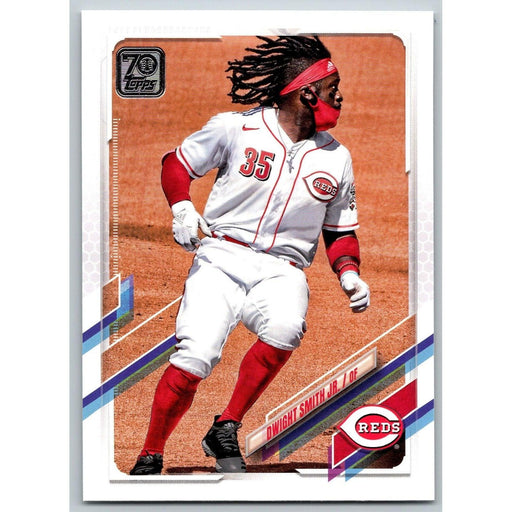 2021 Topps Baseball Complete Set Dwight Smith Jr. Cincinnati Reds #582 - Collectible Craze America