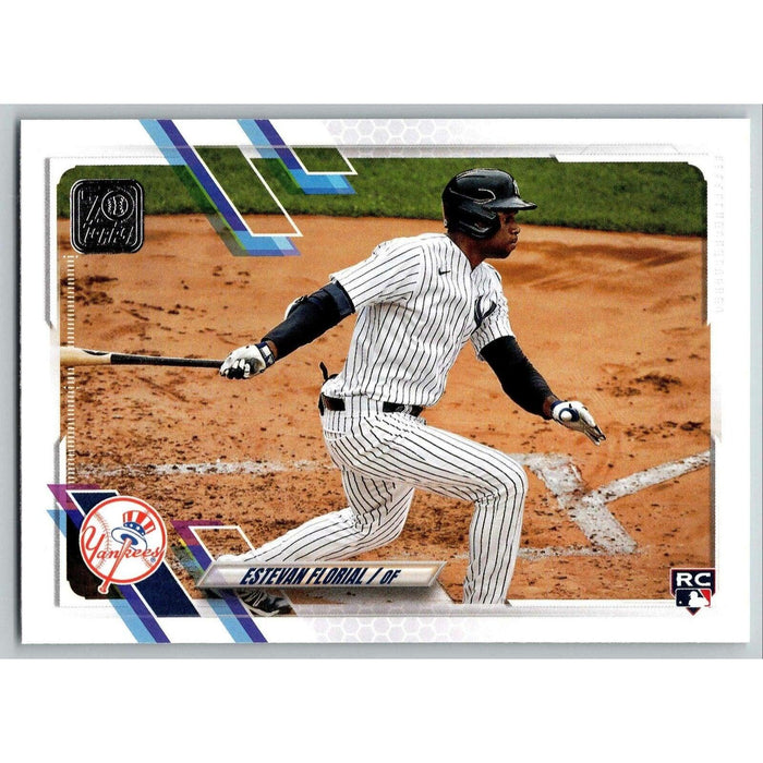 2021 Topps Baseball Complete Set Estevan Florial RC New York Yankees #406 - Collectible Craze America