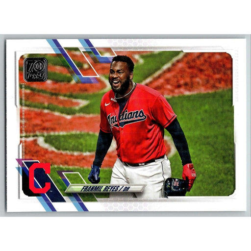 2021 Topps Baseball Complete Set Franmil Reyes Cleveland Indians #341 - Collectible Craze America