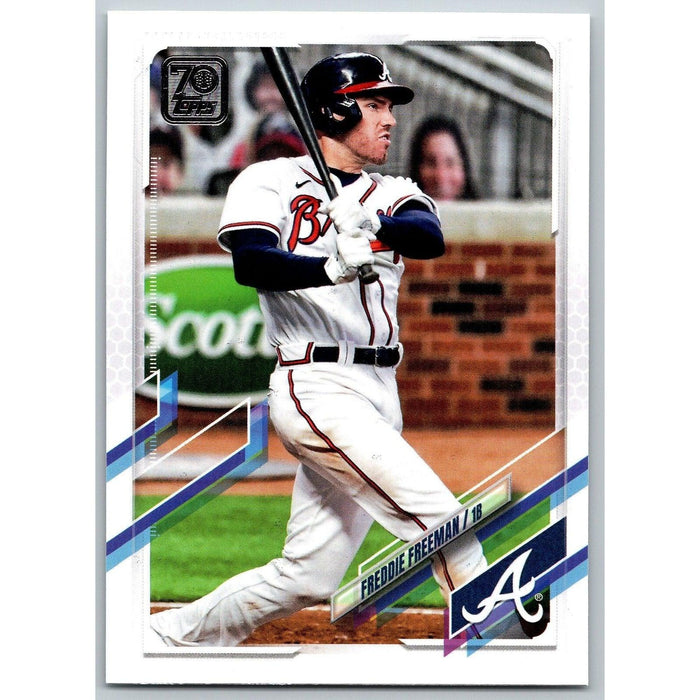 2021 Topps Baseball Complete Set Freddie Freeman Atlanta Braves #120 - Collectible Craze America