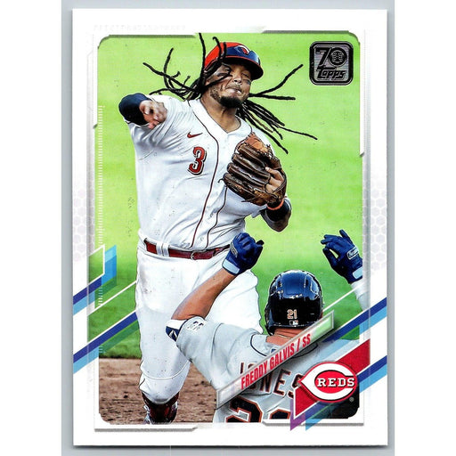 2021 Topps Baseball Complete Set Freddy Galvis Cincinnati Reds #274 - Collectible Craze America