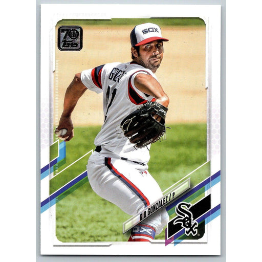 2021 Topps Baseball Complete Set Gio Gonzalez Chicago White Sox #69 - Collectible Craze America