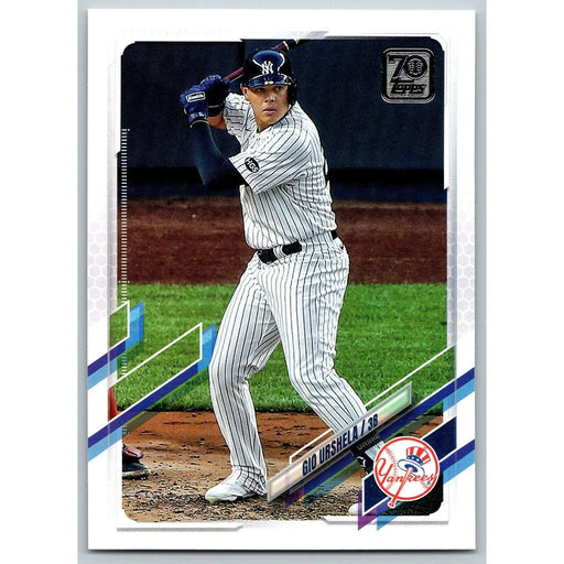 2021 Topps Baseball Complete Set Gio Urshela New York Yankees #117 - Collectible Craze America