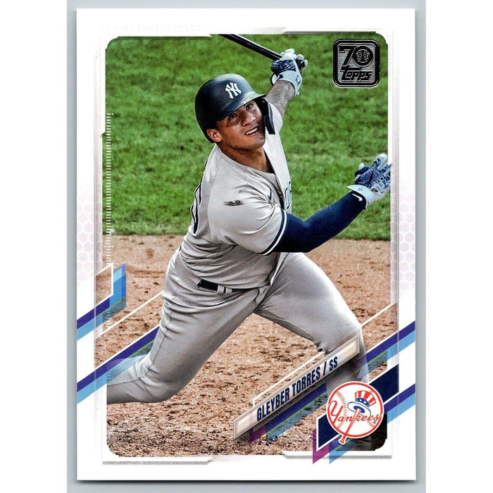 2021 Topps Baseball Complete Set Gleyber Torres New York Yankees #242 - Collectible Craze America