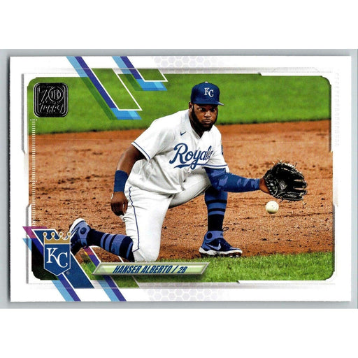 2021 Topps Baseball Complete Set Hanser Alberto Kansas City Royals #414 - Collectible Craze America