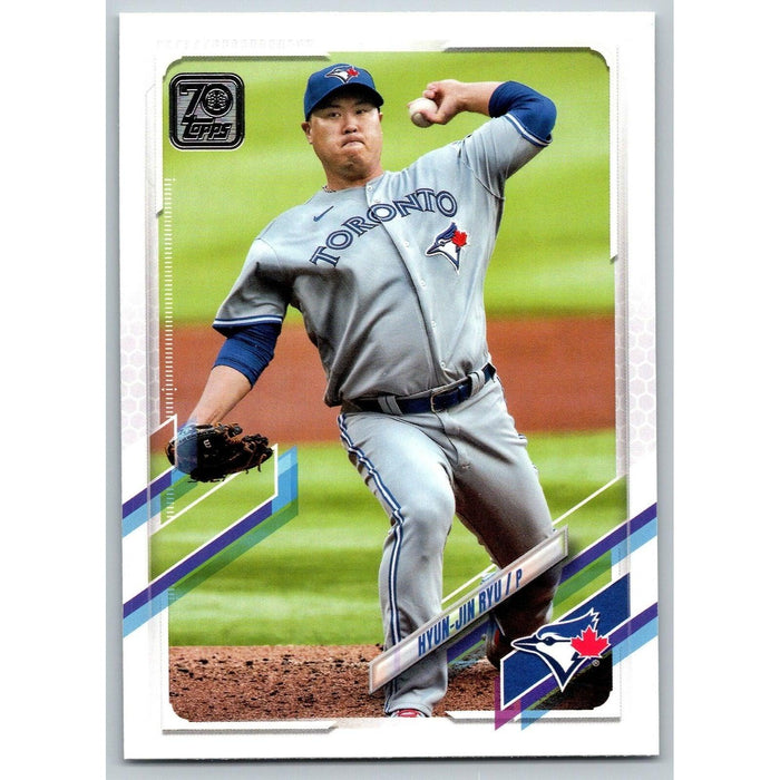 2021 Topps Baseball Complete Set Hyun-Jin Ryu Toronto Blue Jays #379 - Collectible Craze America