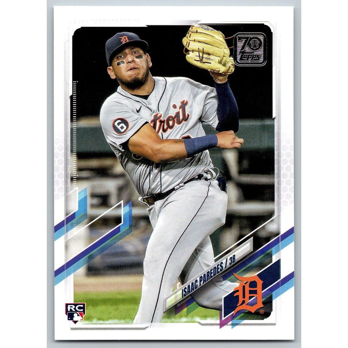 2021 Topps Baseball Complete Set Isaac Paredes RC Detroit Tigers #65 - Collectible Craze America