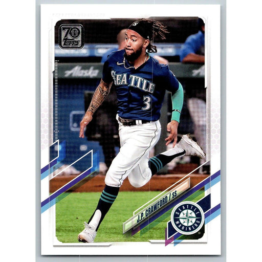 2021 Topps Baseball Complete Set J.P. Crawford #506 Tampa Bay Rays - Collectible Craze America