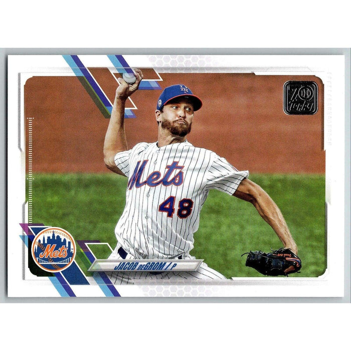 2021 Topps Baseball Complete Set Jacob Degrom New York Mets #200 - Collectible Craze America