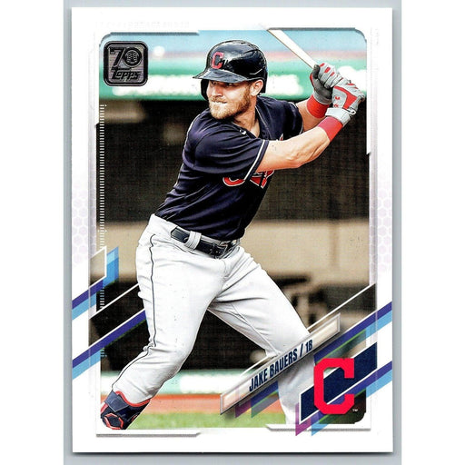 2021 Topps Baseball Complete Set Jake Bauers Cleveland Indians #176 - Collectible Craze America