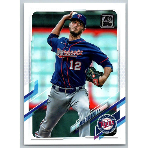 2021 Topps Baseball Complete Set Jake Odorizzi Minnesota Twins #142 - Collectible Craze America