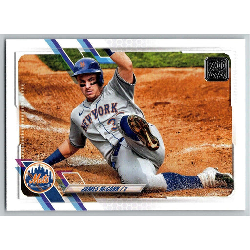 2021 Topps Baseball Complete Set James McCann New York Mets #410 - Collectible Craze America