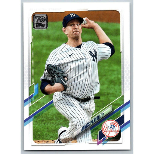 2021 Topps Baseball Complete Set James Paxton New York Yankees #542 - Collectible Craze America