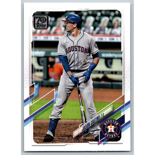 2021 Topps Baseball Complete Set Jason Castro Houston Astros #620 - Collectible Craze America