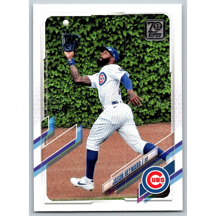 2021 Topps Baseball Complete Set Jason Heyward #501 Tampa Bay Rays - Collectible Craze America