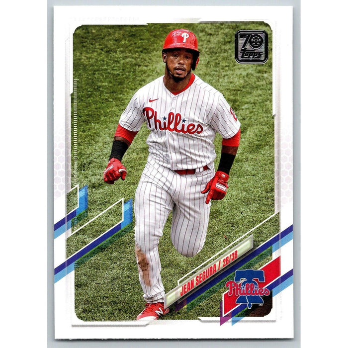 2021 Topps Baseball Complete Set Jean Segura Philadelphia Phillies #109 - Collectible Craze America