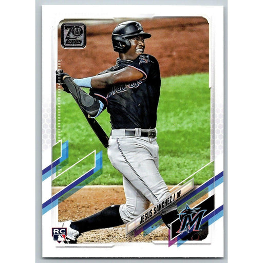 2021 Topps Baseball Complete Set Jesus Sanchez RC Miami Marlins #269 - Collectible Craze America