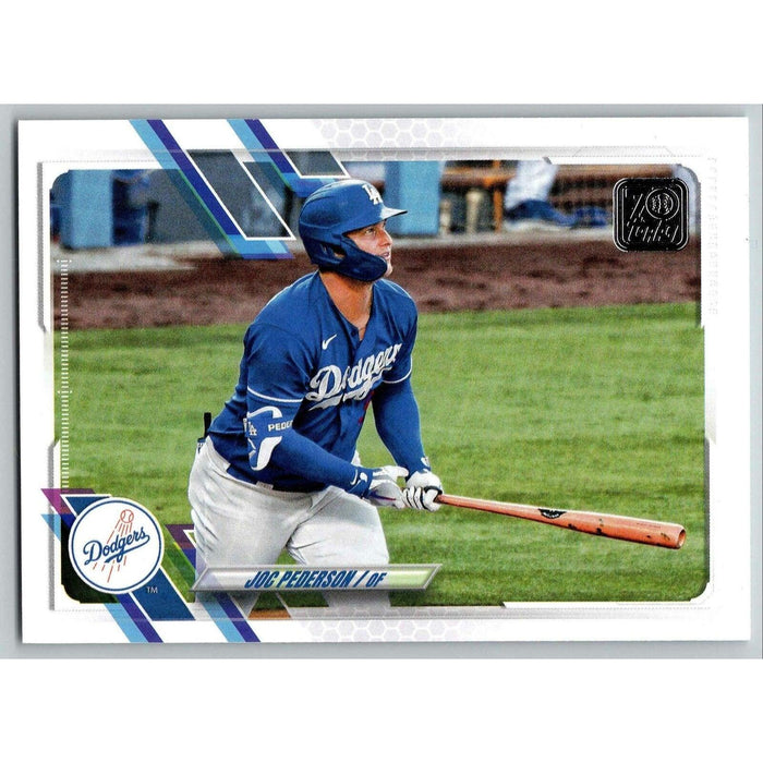 2021 Topps Baseball Complete Set Joc Pederson Los Angeles Dodgers #40 - Collectible Craze America