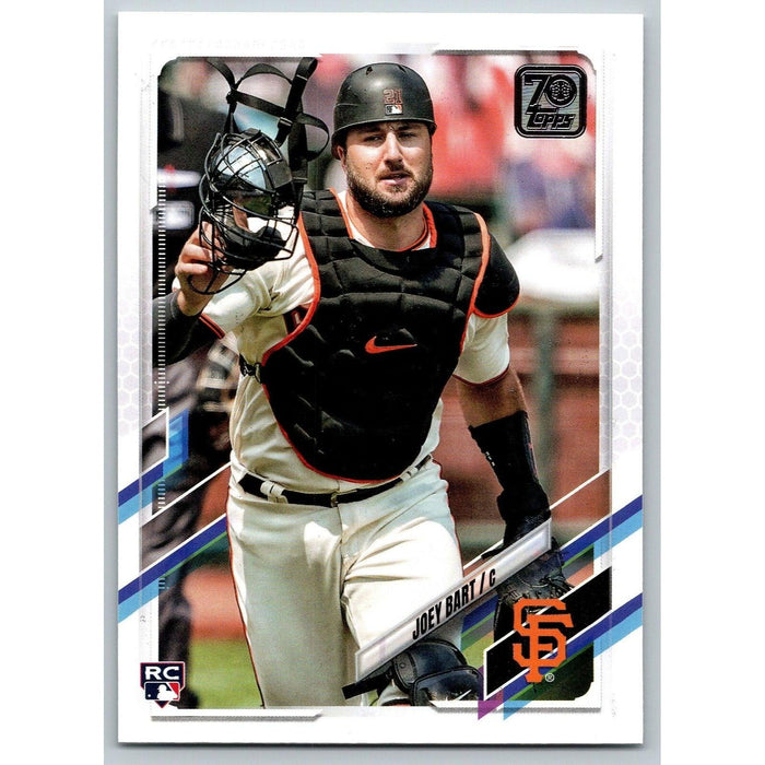 2021 Topps Baseball Complete Set Joey Bart RC San Francisco Giants #12 - Collectible Craze America