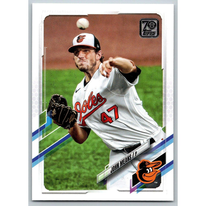 2021 Topps Baseball Complete Set John Means Baltimore Orioles #272 - Collectible Craze America