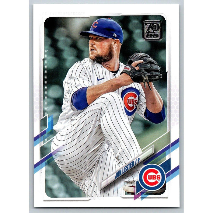 2021 Topps Baseball Complete Set Jon Lester Chicago Cubs #278 - Collectible Craze America