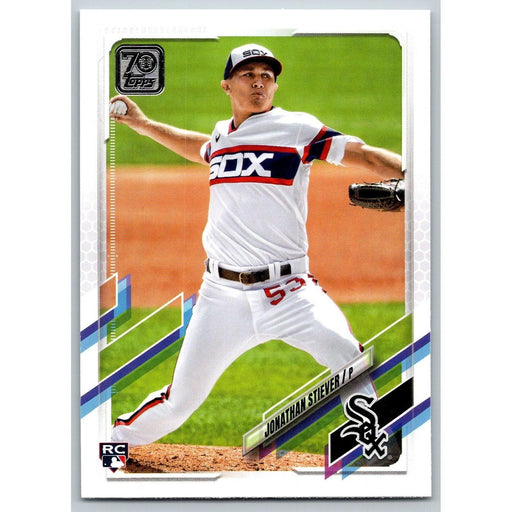 2021 Topps Baseball Complete Set Jonathan Stiever RC Chicago White Sox #528 - Collectible Craze America