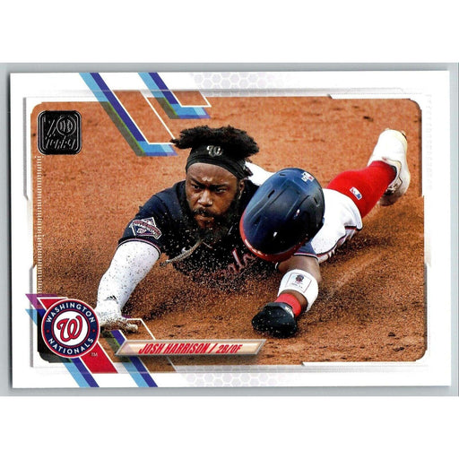 2021 Topps Baseball Complete Set Josh Harrison Washington Nationals #290 - Collectible Craze America