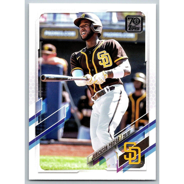 2021 Topps Baseball Complete Set Jurickson Profar San Diego Padres #266 - Collectible Craze America