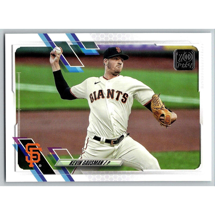 2021 Topps Baseball Complete Set Kevin Gausman RC San Francisco Giants #328 - Collectible Craze America