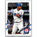 2021 Topps Baseball Complete Set Khris Davis Texas Rangers #584 - Collectible Craze America