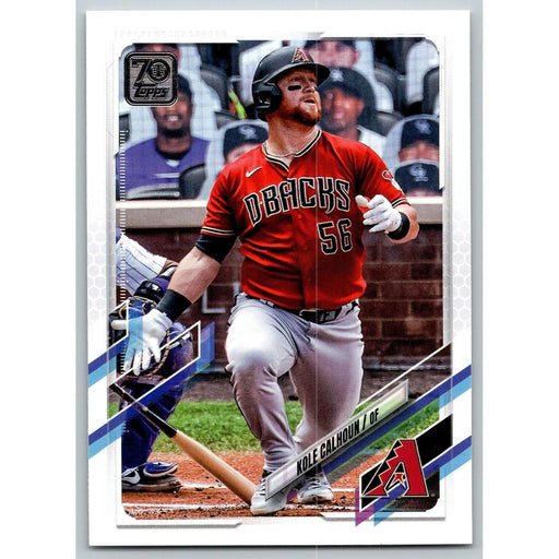 2021 Topps Baseball Complete Set Kole Calhoun #512 Tampa Bay Rays - Collectible Craze America