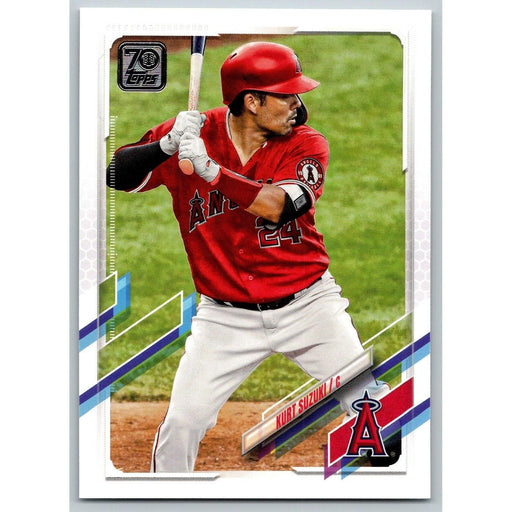 2021 Topps Baseball Complete Set Kurt Suzuki Los Angeles Angels #571 - Collectible Craze America