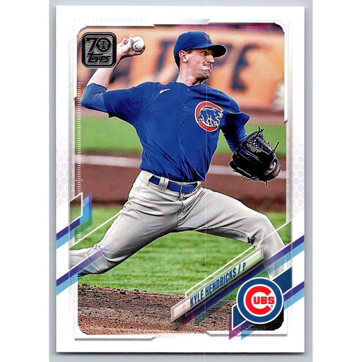 2021 Topps Baseball Complete Set Kyle Hendricks #503 Tampa Bay Rays - Collectible Craze America