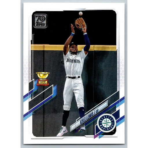 2021 Topps Baseball Complete Set Kyle Lewis Seattle Mariners #42 - Collectible Craze America