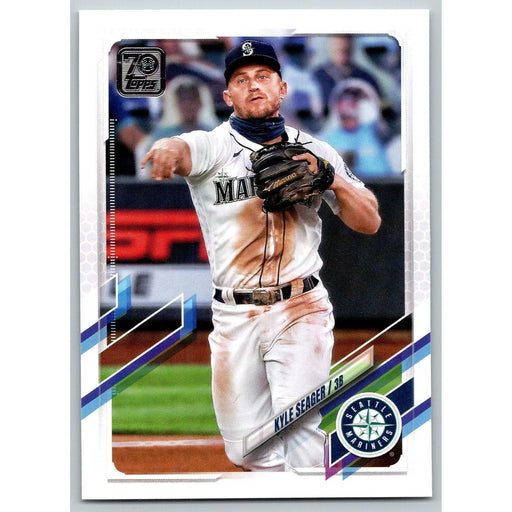 2021 Topps Baseball Complete Set Kyle Seager Seattle Mariners #204 - Collectible Craze America