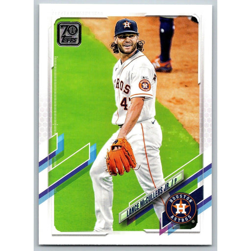 2021 Topps Baseball Complete Set Lance McCullers Jr. Houston Astros #610 - Collectible Craze America