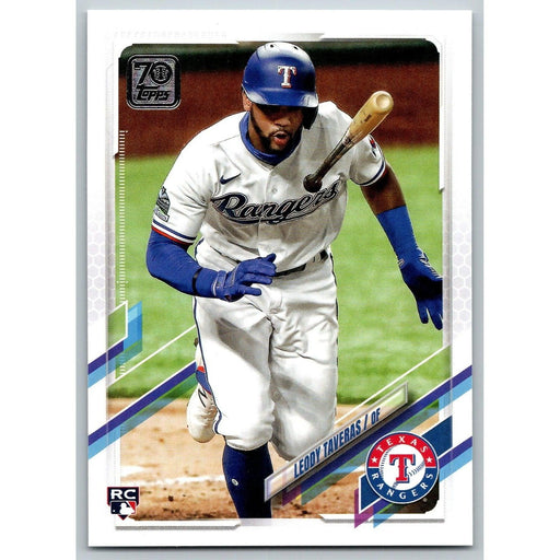 2021 Topps Baseball Complete Set Leody Taveras RC Texas Rangers #264 - Collectible Craze America