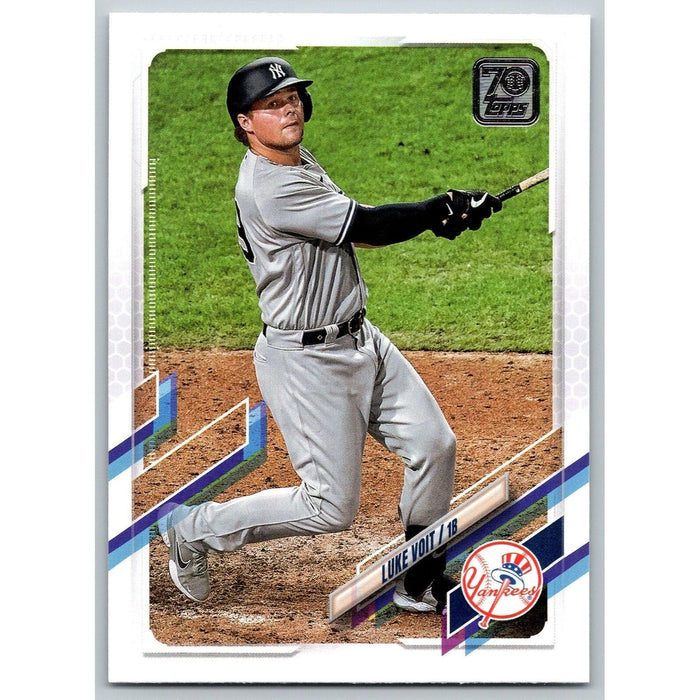 2021 Topps Baseball Complete Set Luke Voit New York Yankees #186 - Collectible Craze America